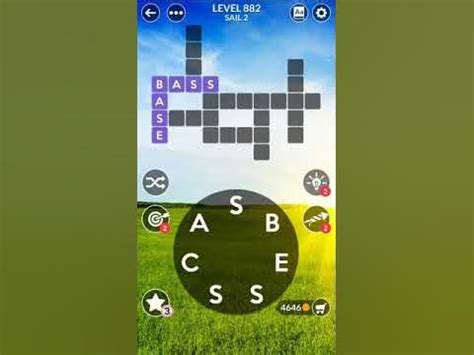 The gameplay in Wordscapes is simple at the bottom of the screen you. . Wordscapes 882